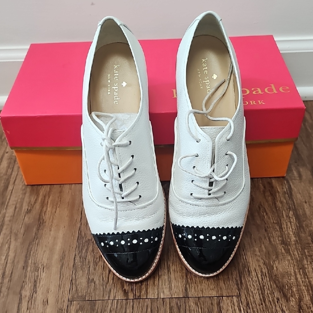 Kate Spade Black and White Women's Flats